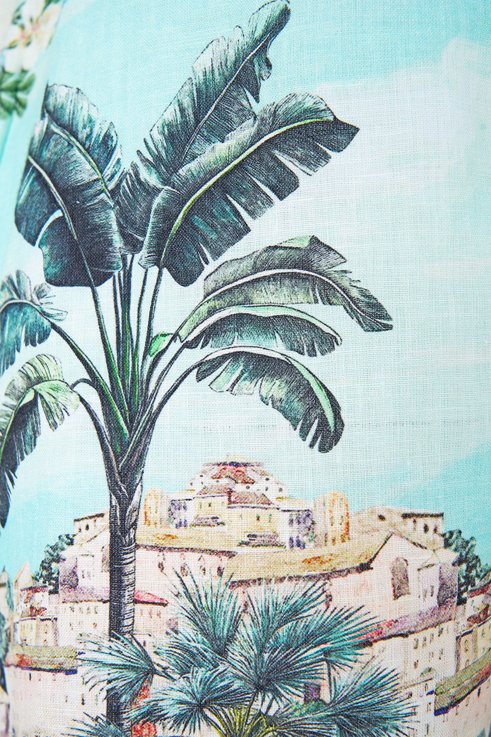 The CAMILLA JERSEY TANK DRESS MAGIC OF THE MERCADO in our  print.