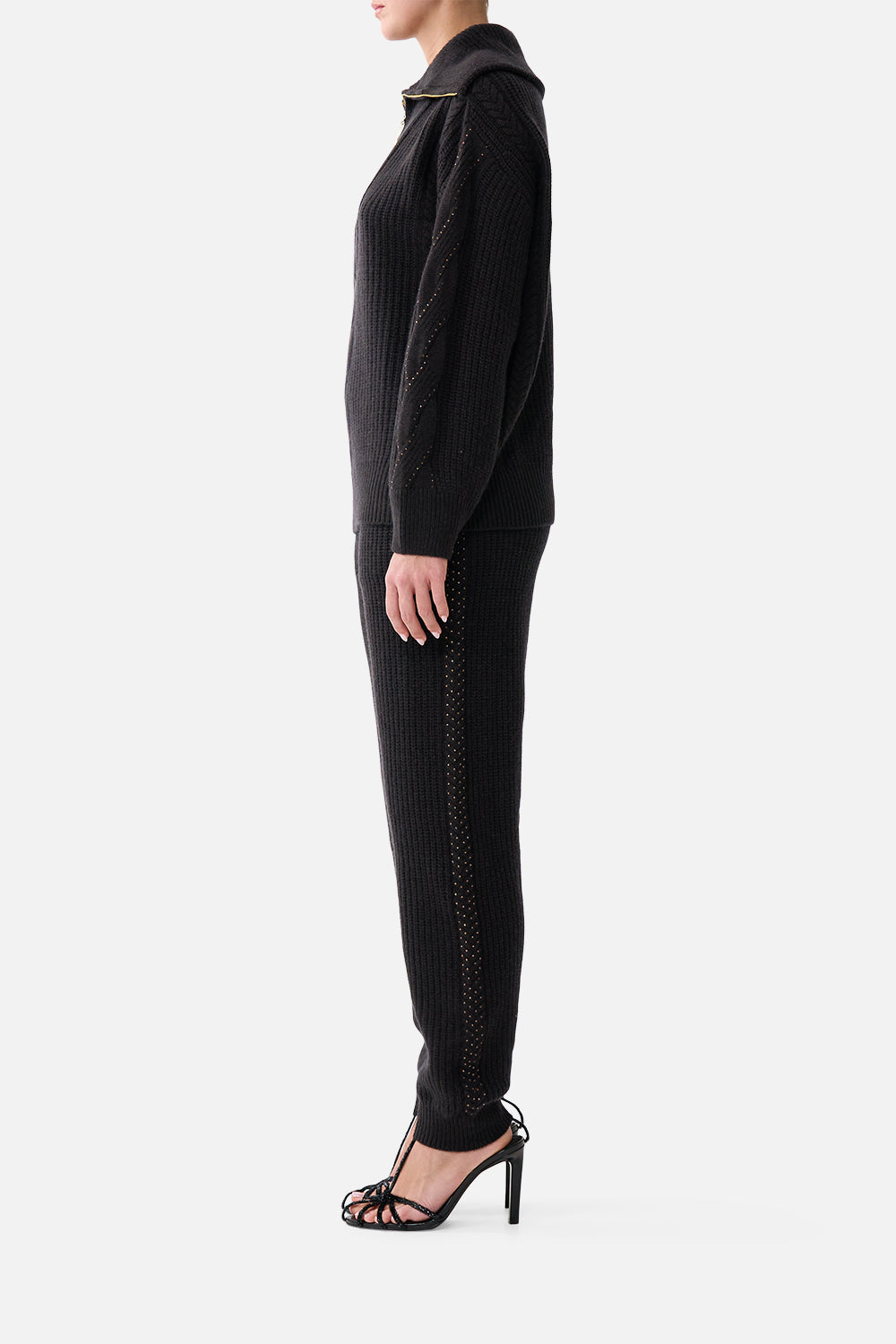 KNIT JOGGER PANT NIGHT GARDEN