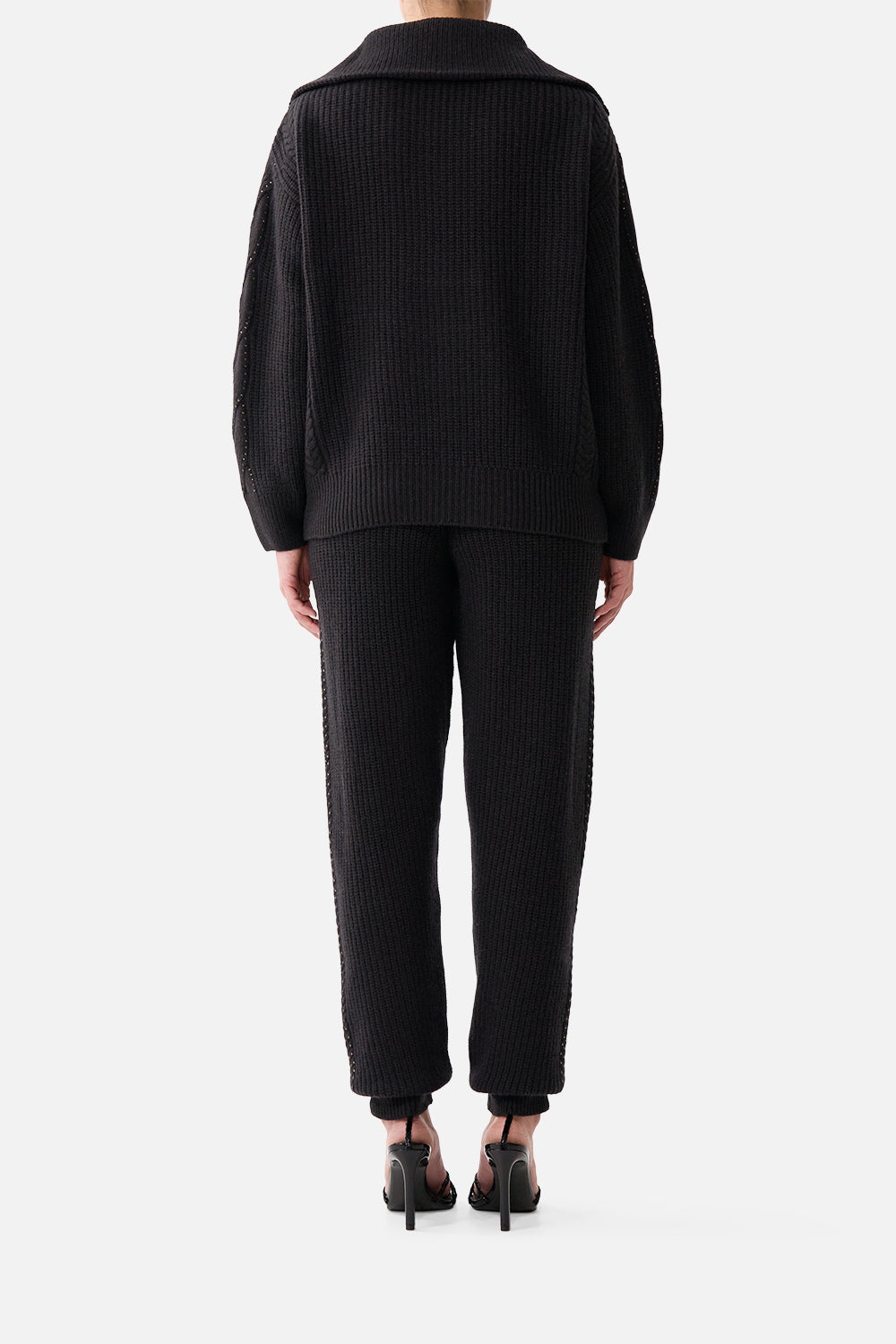 KNIT JOGGER PANT NIGHT GARDEN