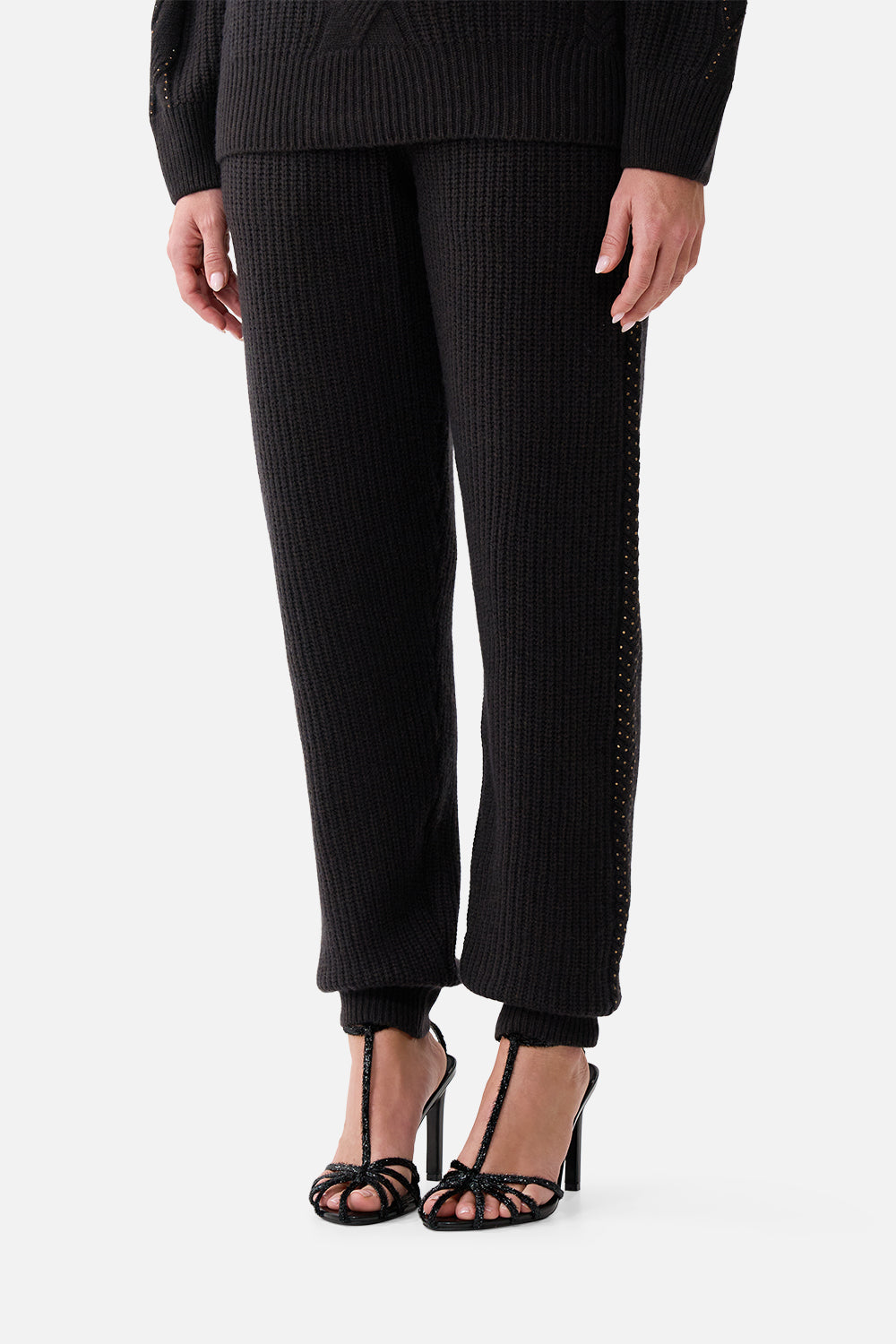 KNIT JOGGER PANT NIGHT GARDEN