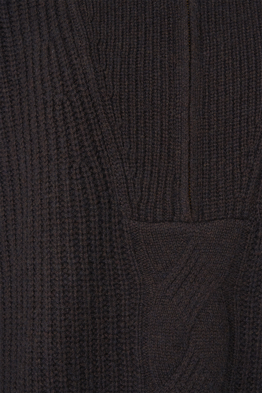 HALF ZIP KNIT SWEATER NIGHT GARDEN