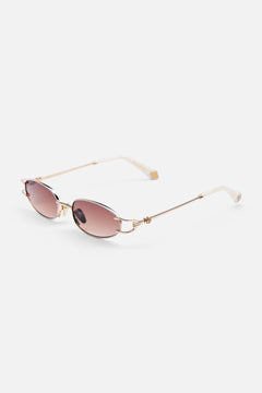 BOUND FOR BOHEMIA SUNGLASSES GOLD / IVORY