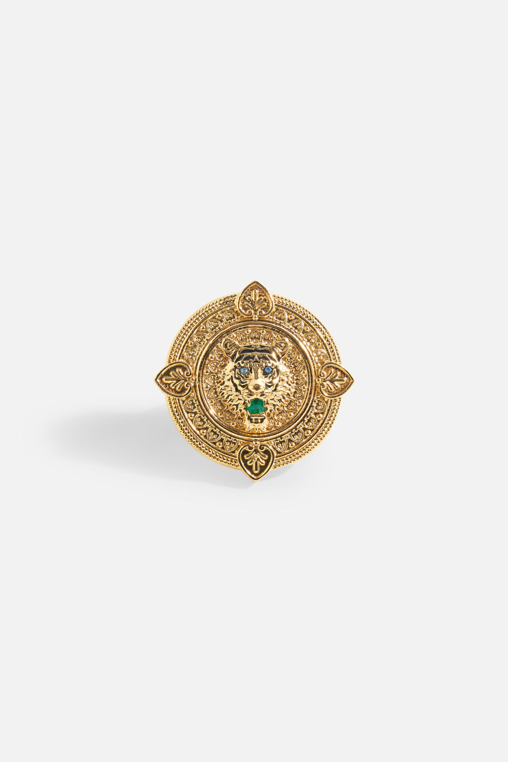 The CAMILLA Imperial Idol Jaggi Ring in gold.