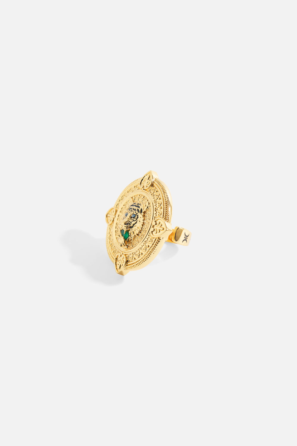 The CAMILLA Imperial Idol Jaggi Ring in gold.