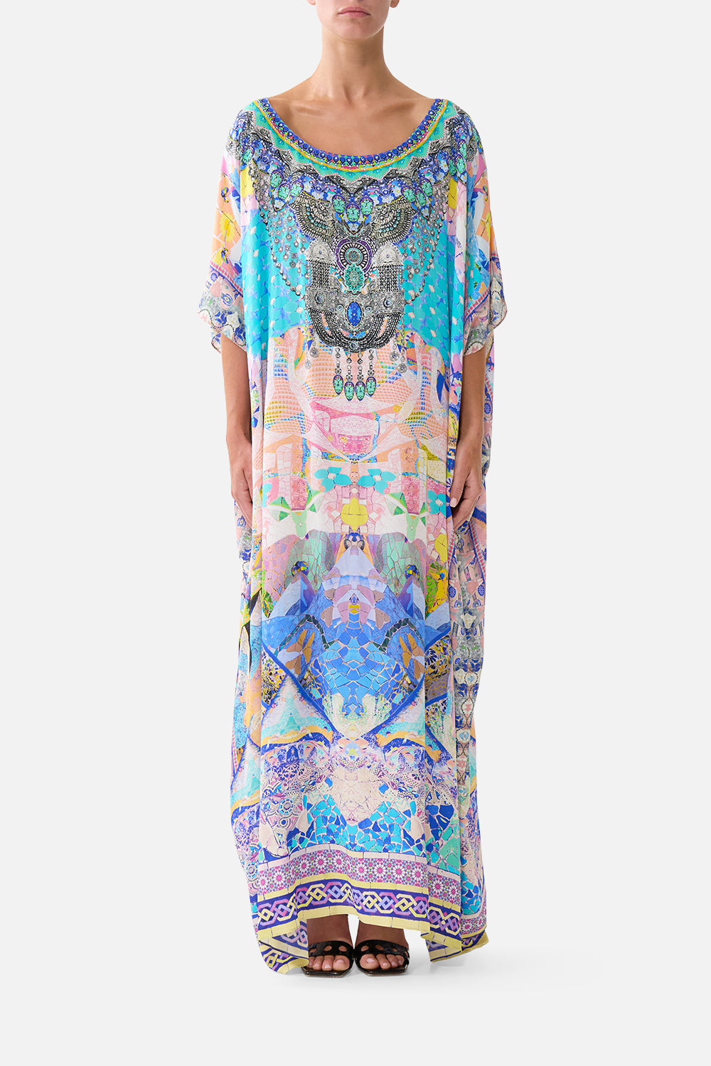 ROUND NECK KAFTAN GAUDI TRIBUTE