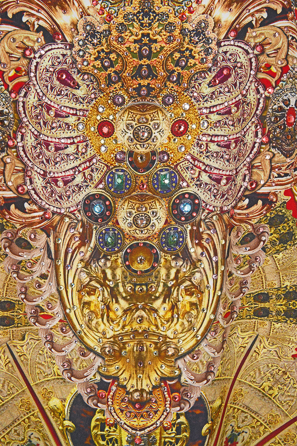 ROUND NECK KAFTAN CAMEOS DANCE