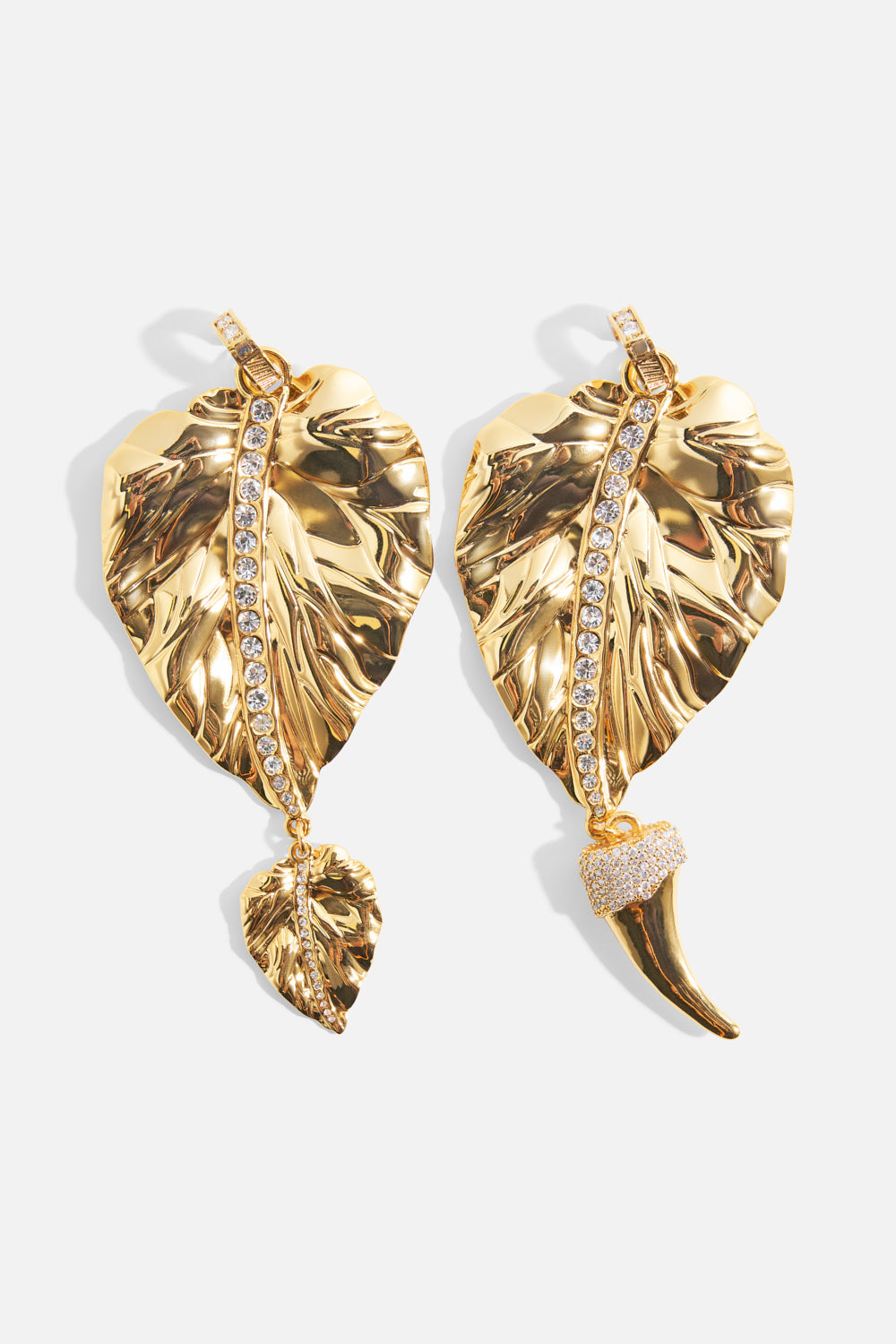 The CAMILLA Gilded Realms Earrings in gold.