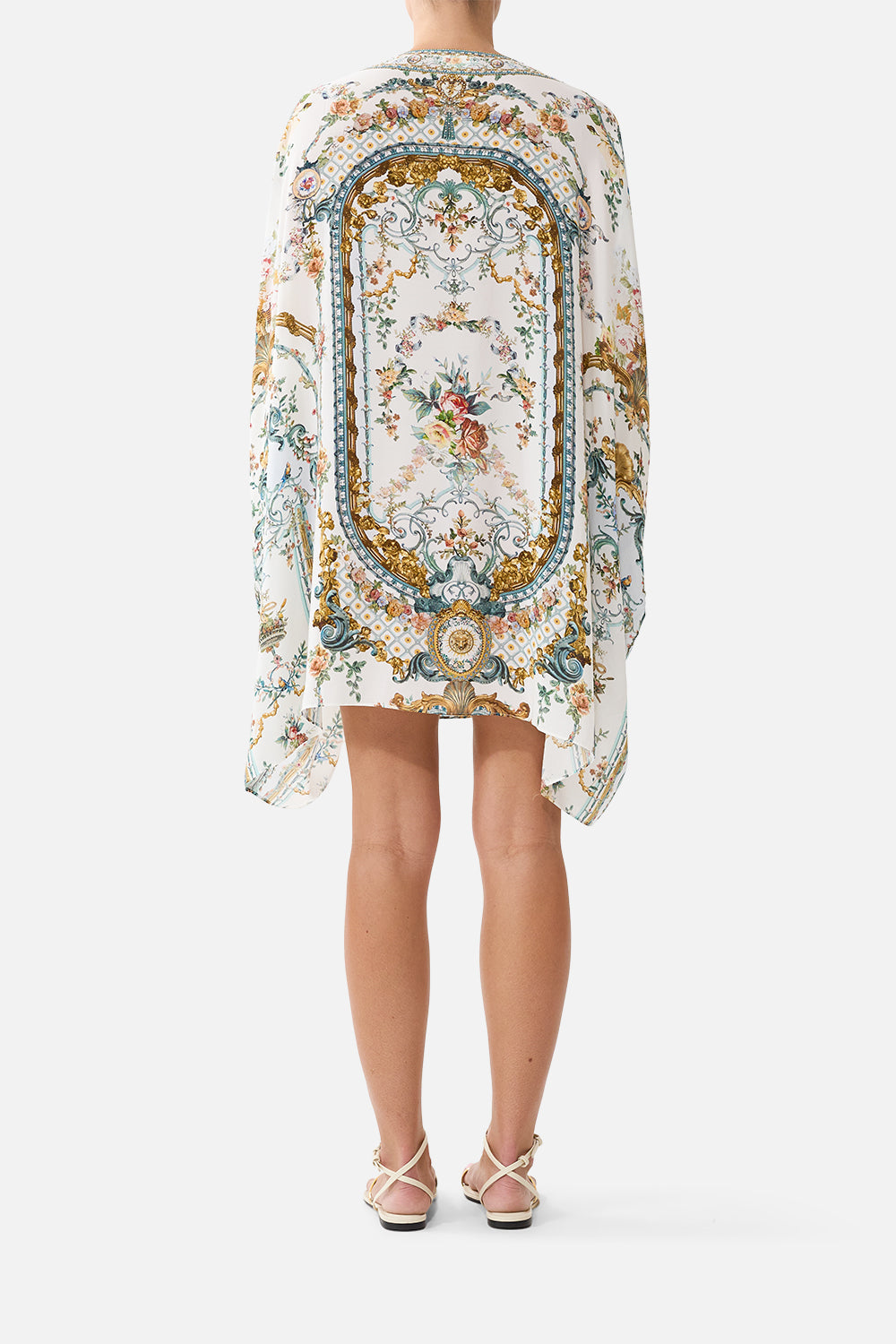 The Ballad Of The Bibliotheque Short Kaftan With Cuff