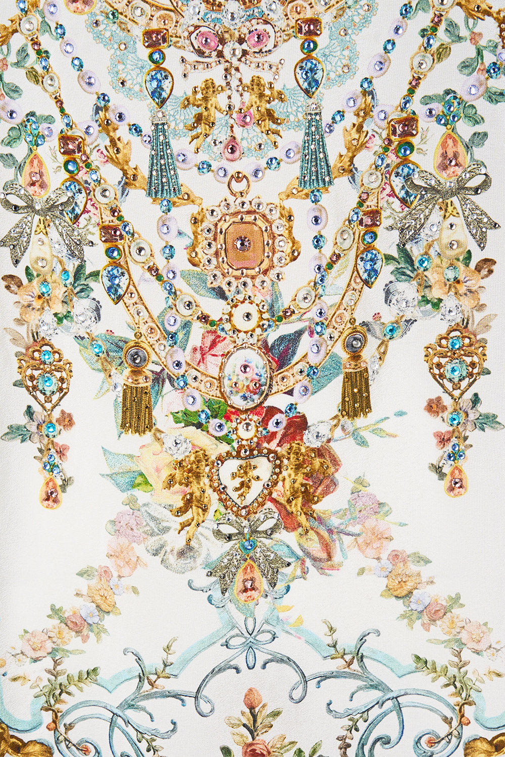 The Ballad Of The Bibliotheque Short Kaftan With Cuff