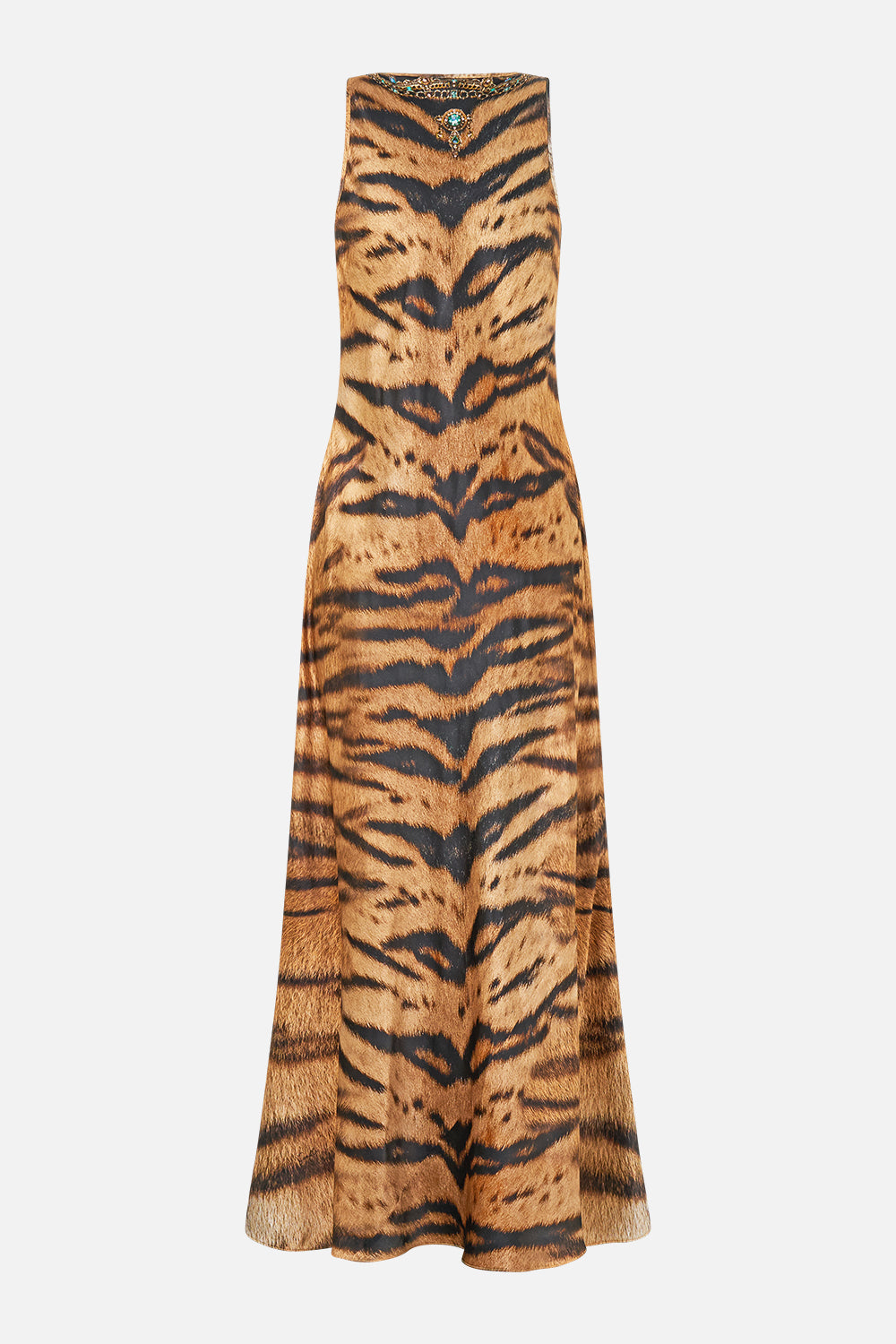 The Bias Cut Tank Dress in print A Wink To The Wild