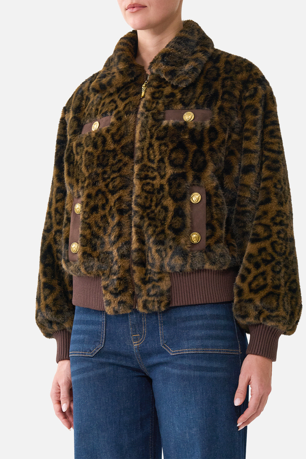 The CAMILLA SHIRT DRESS WITH BACK BUTTON DETAIL ART FOR THE EMPRESS in our  print.