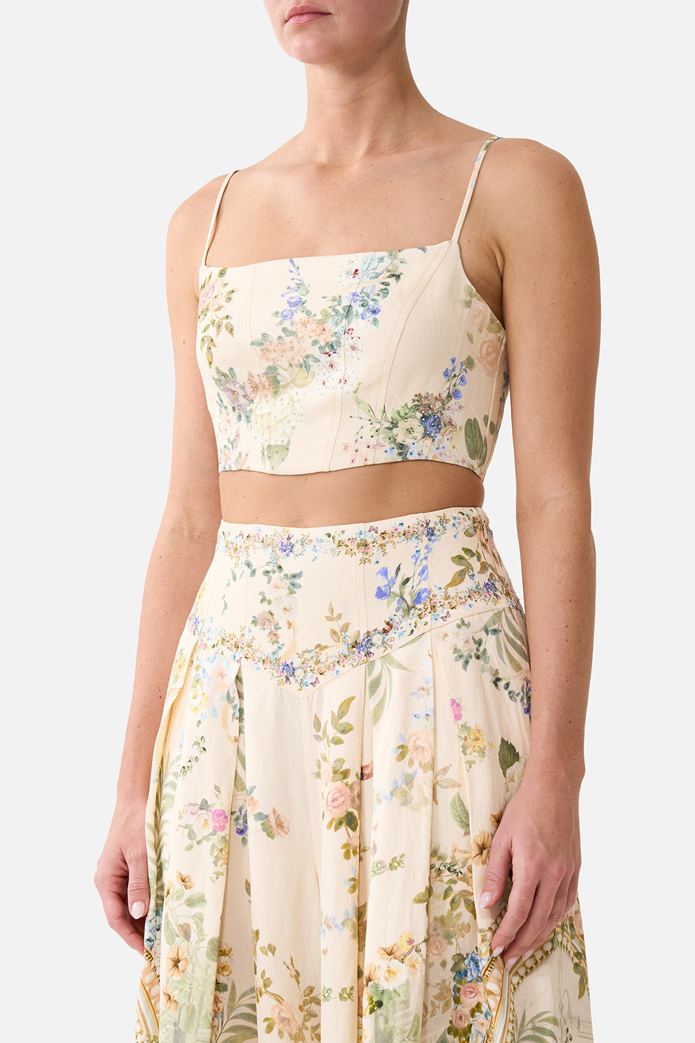 CORSET CROP TOP MIDSUMMER MASTERPIECE