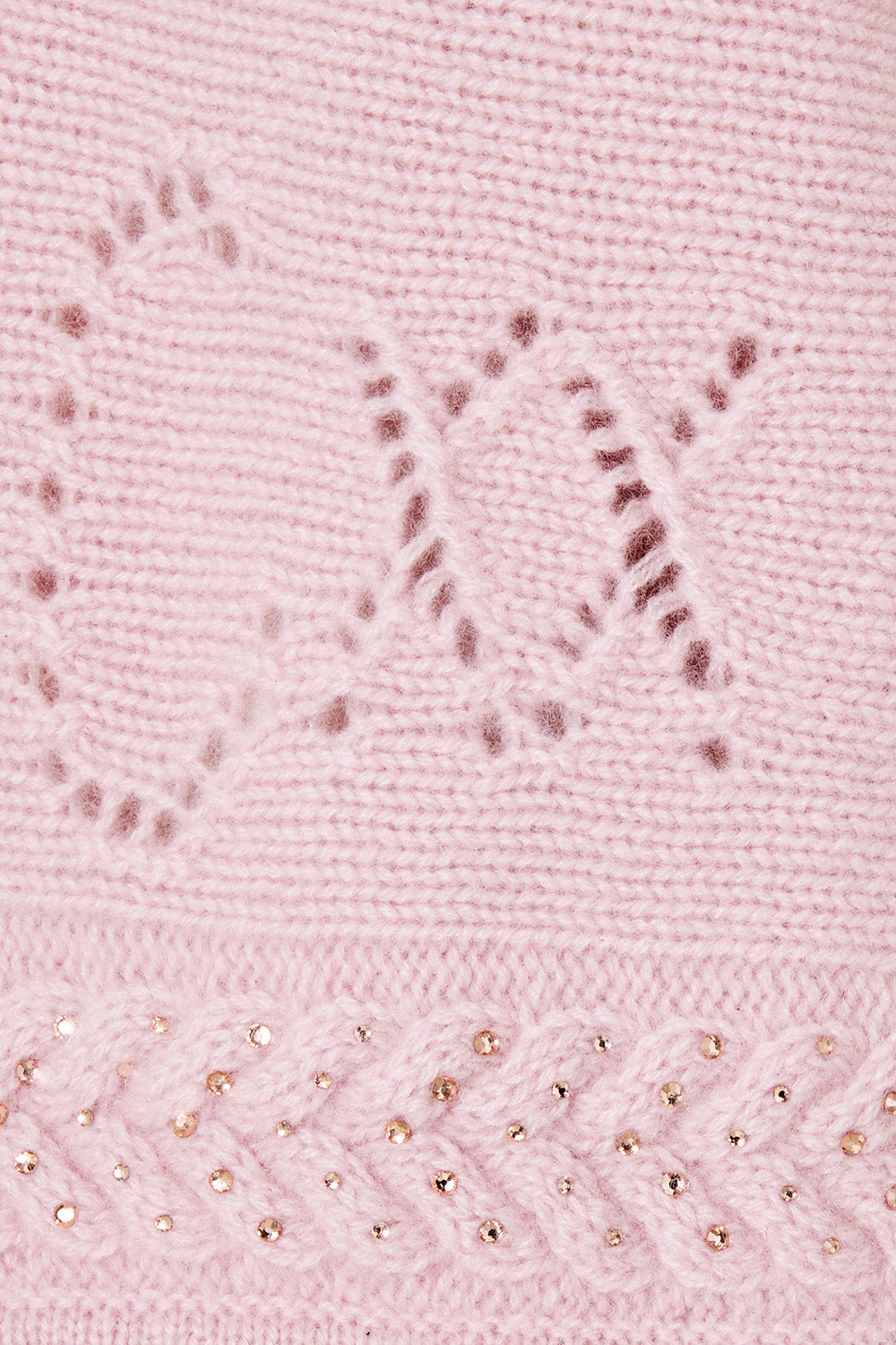 The CAMILLA Cashmere Knit Relaxed V Neck Sweater Chamber Of Blooms in our Chamber Of Blooms print.