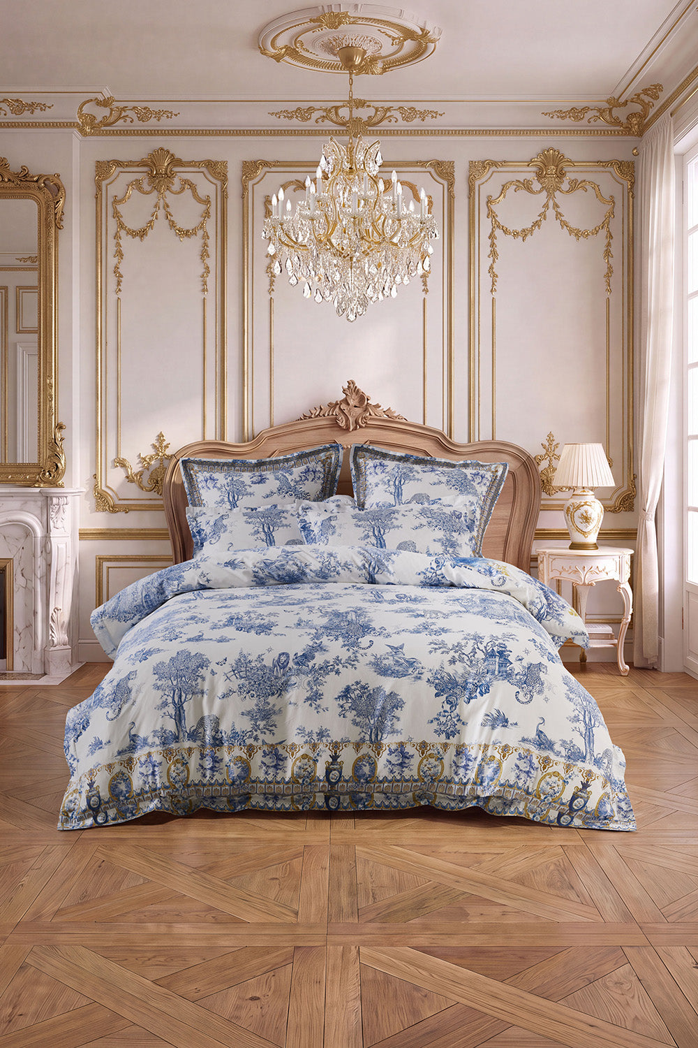 QUILT COVER SET FLEUR LIBERTINE