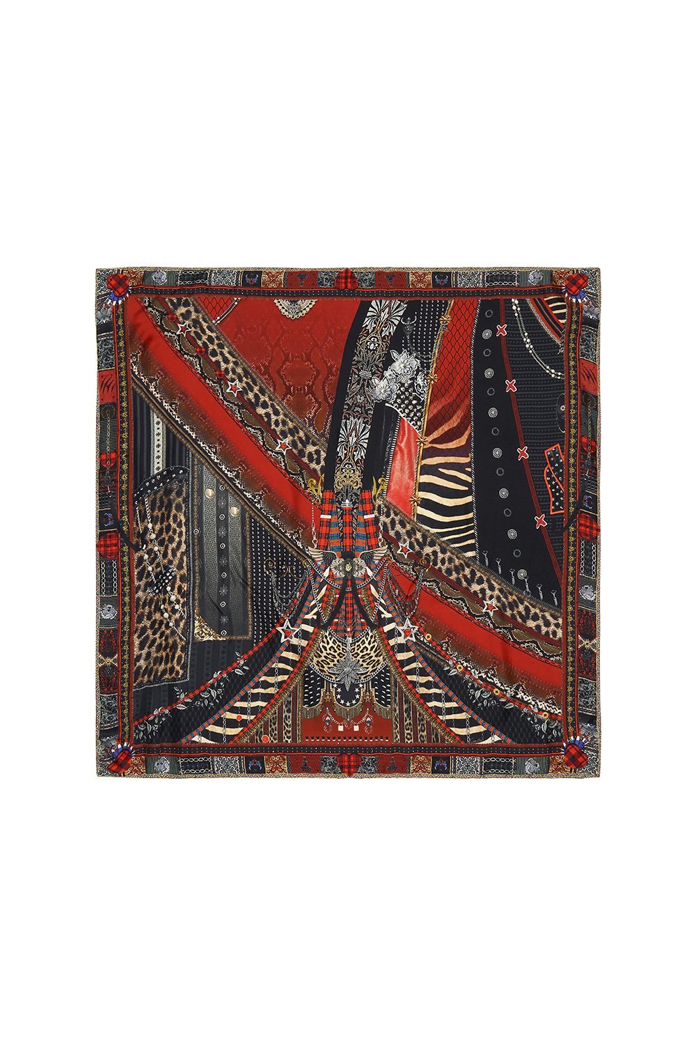 LARGE SQUARE SCARF LONDON CALLING