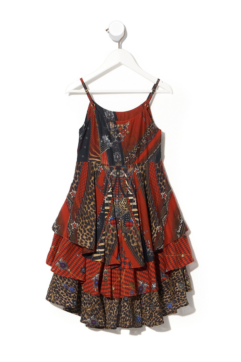 KIDS LAYERED DRESS 4-10 LONDON CALLING