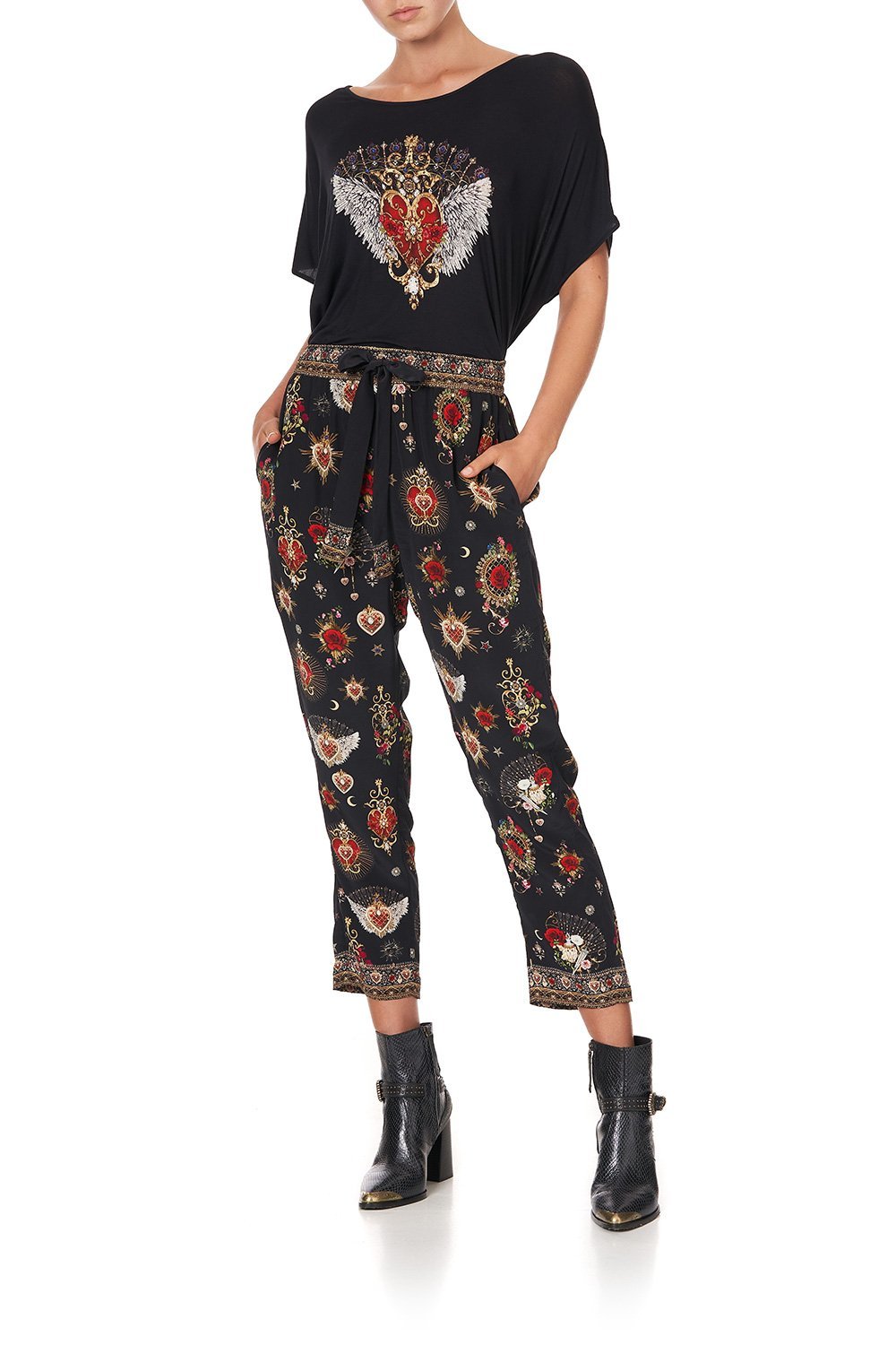 LOOSE FIT ROUND NECK TEE MONTAGUES CAPULET