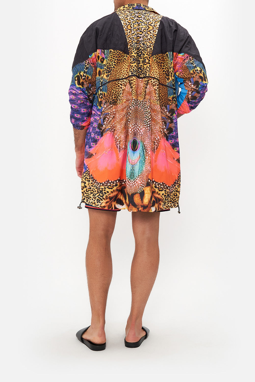 ZIP THROUGH PARKA JACKET XANADU RISING