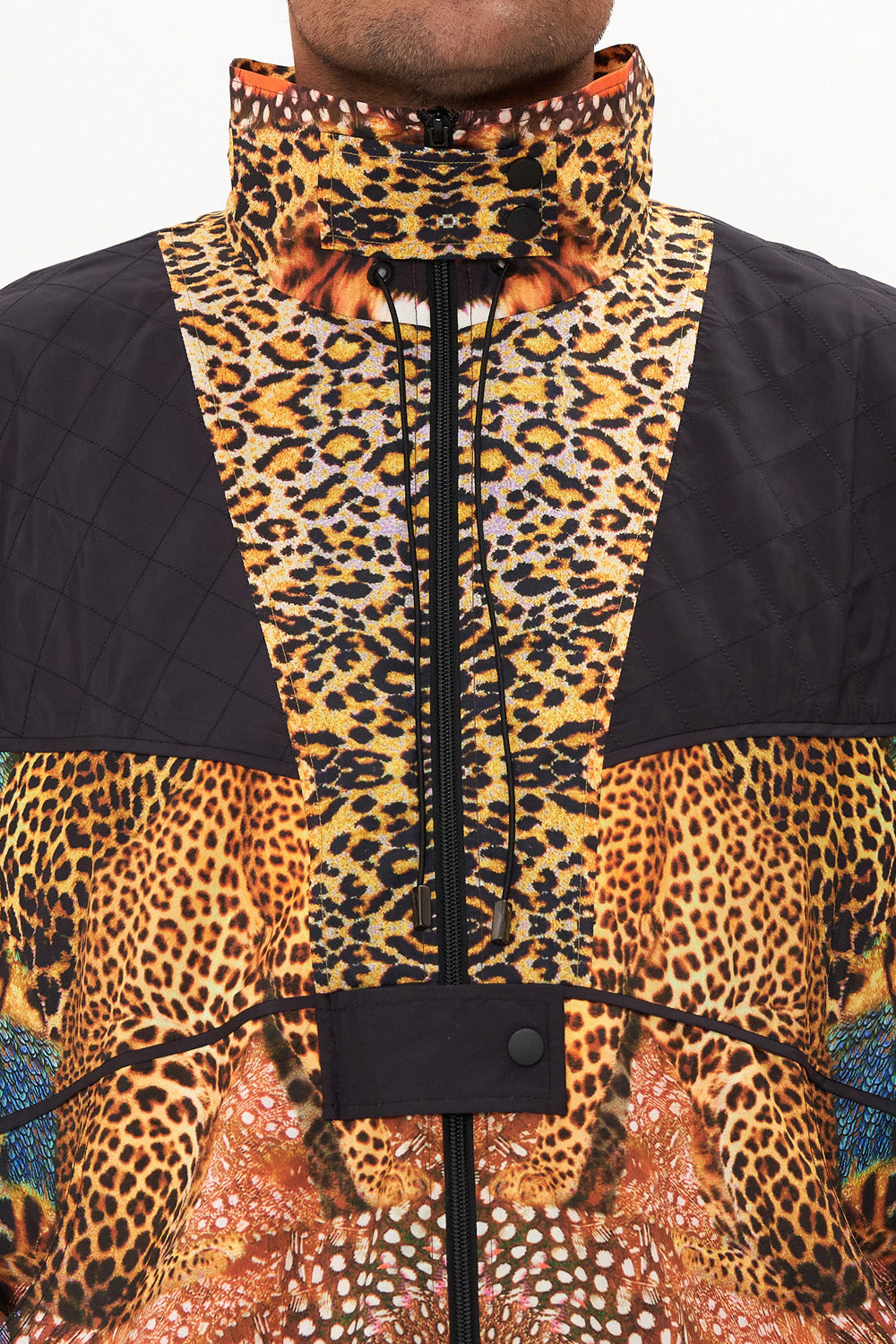 ZIP THROUGH PARKA JACKET XANADU RISING