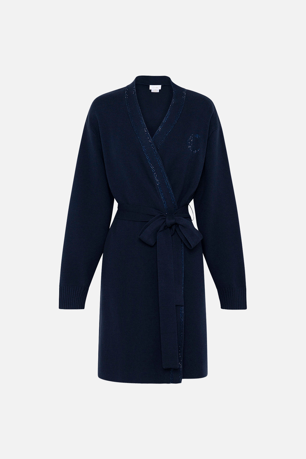 COTTON CASHMERE CARDIGAN SHES A CRAZY CAT