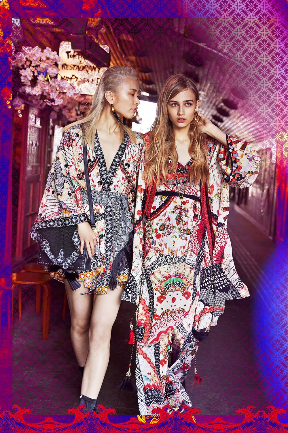 CAMILLA VINTAGE VIXEN LAYERING WITH NECK BANDS