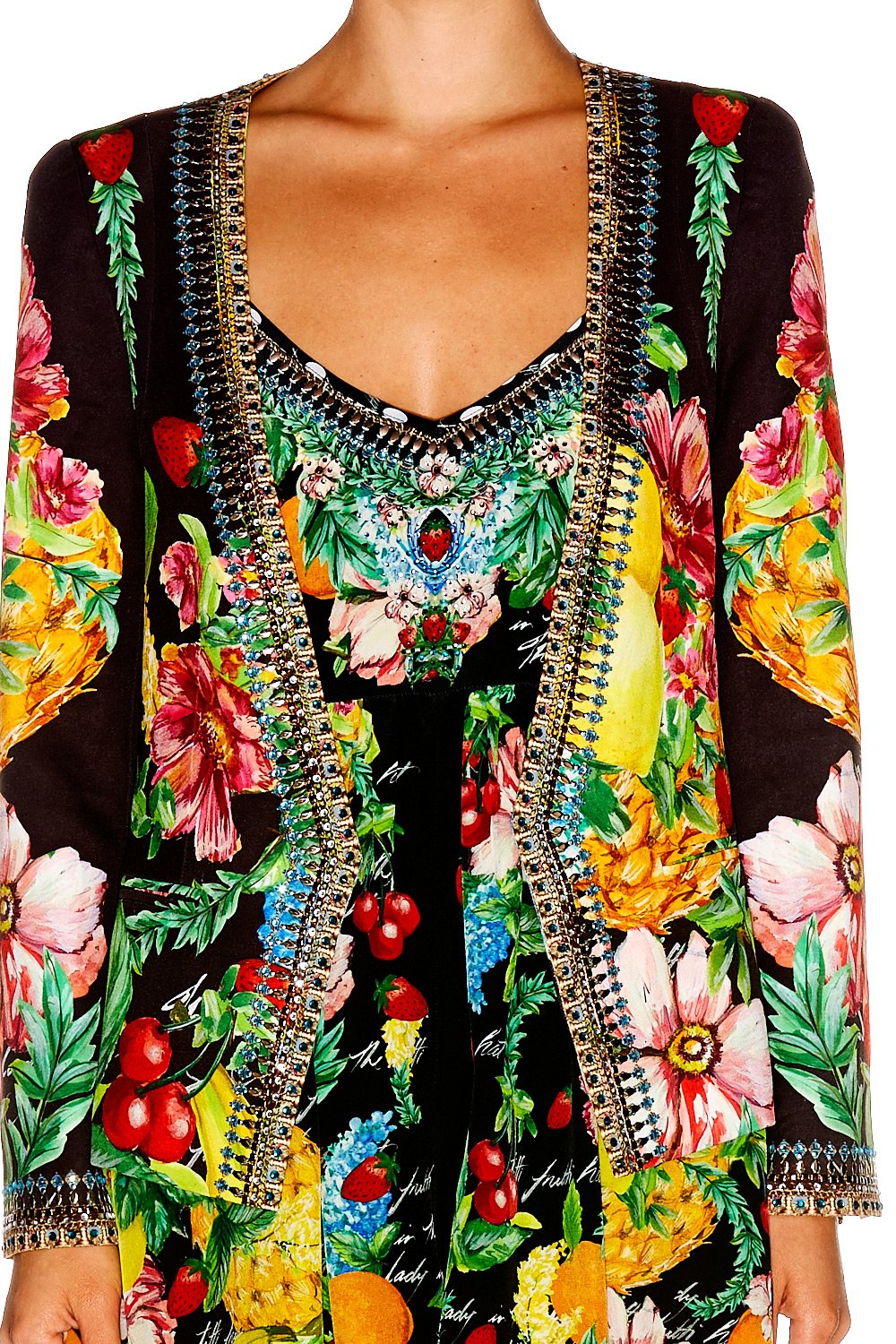 CALL ME CARMEN JACKET WITH TIE BACK