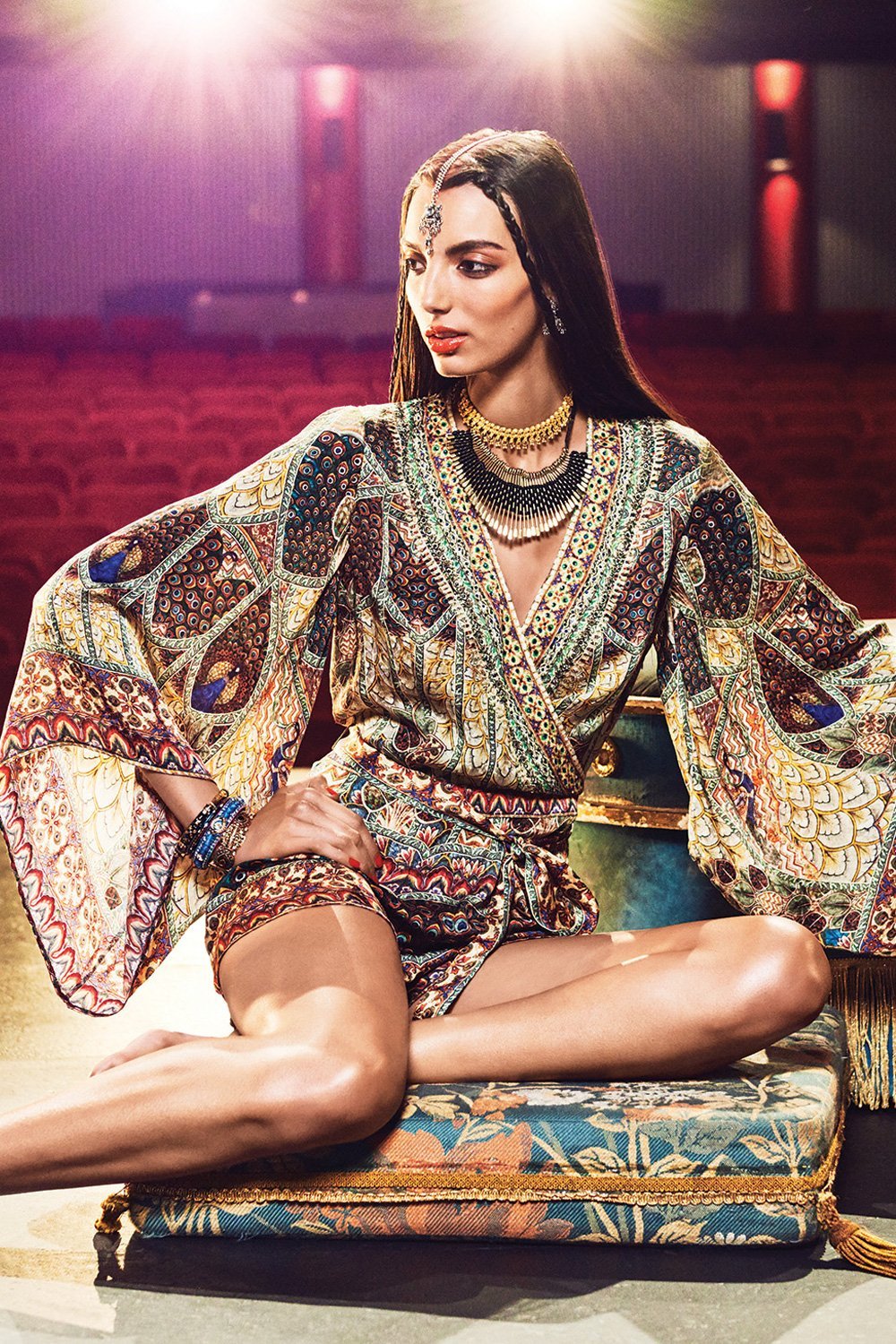 ECHOS OF ENCHANTMENT KIMONO PLAYSUIT