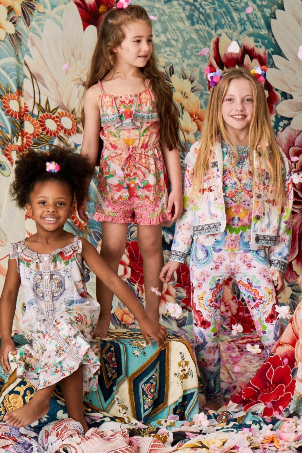 KIDS' DENIM JACKET DRAGON DIVINITY