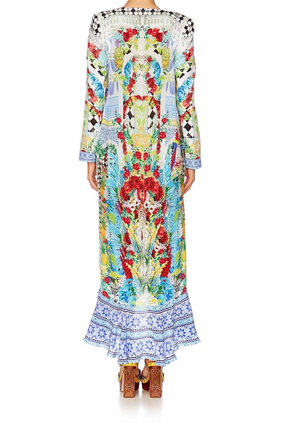 MASKING MADNESS JACKET WITH TIE BACK