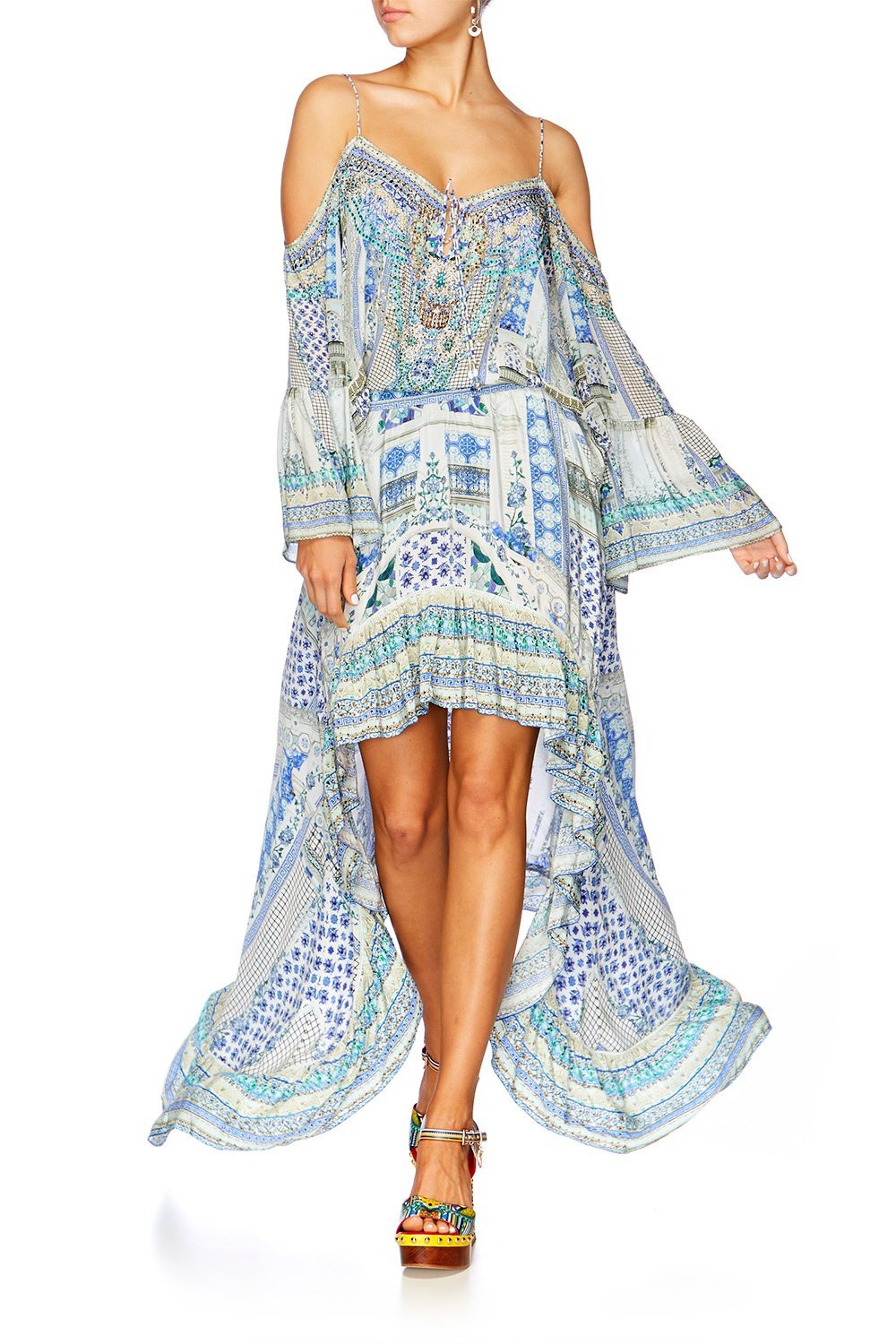 ALVADOR SUMMER DROP SHOULDER TOP