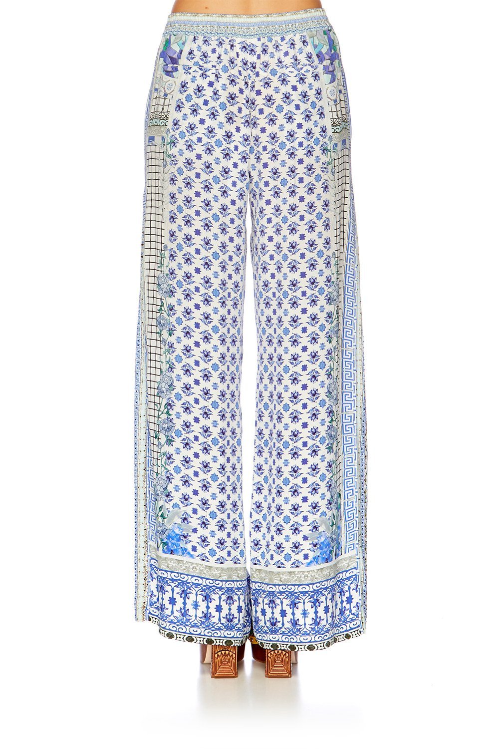 SALVADOR SUMMER SIDE PLEAT PANTS