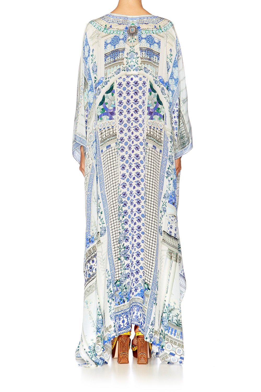 SALVADOR SUMMER SPLIT FRONT & SLEEVE KAFTAN