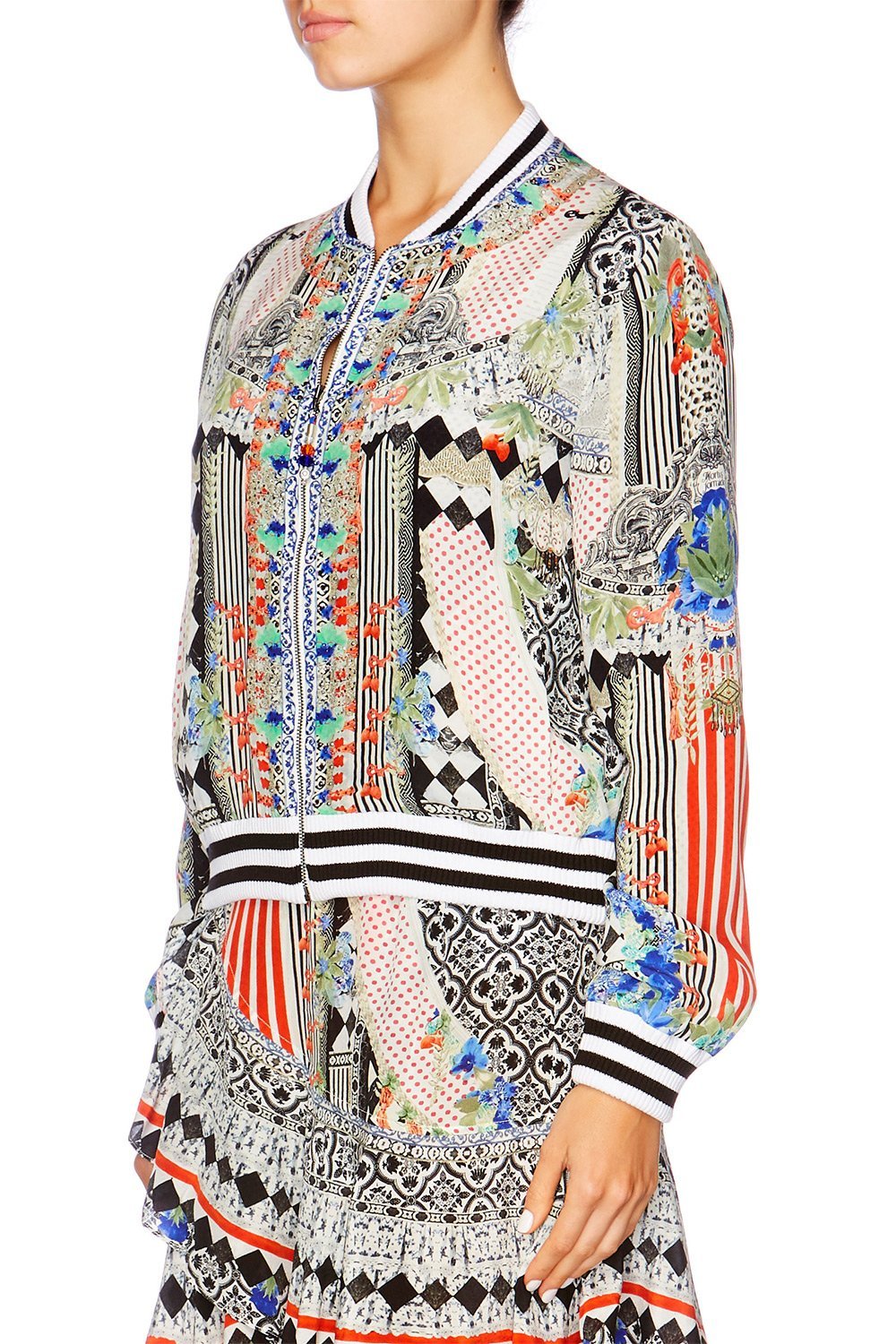 MEET ME HERE BOMBER JACKET