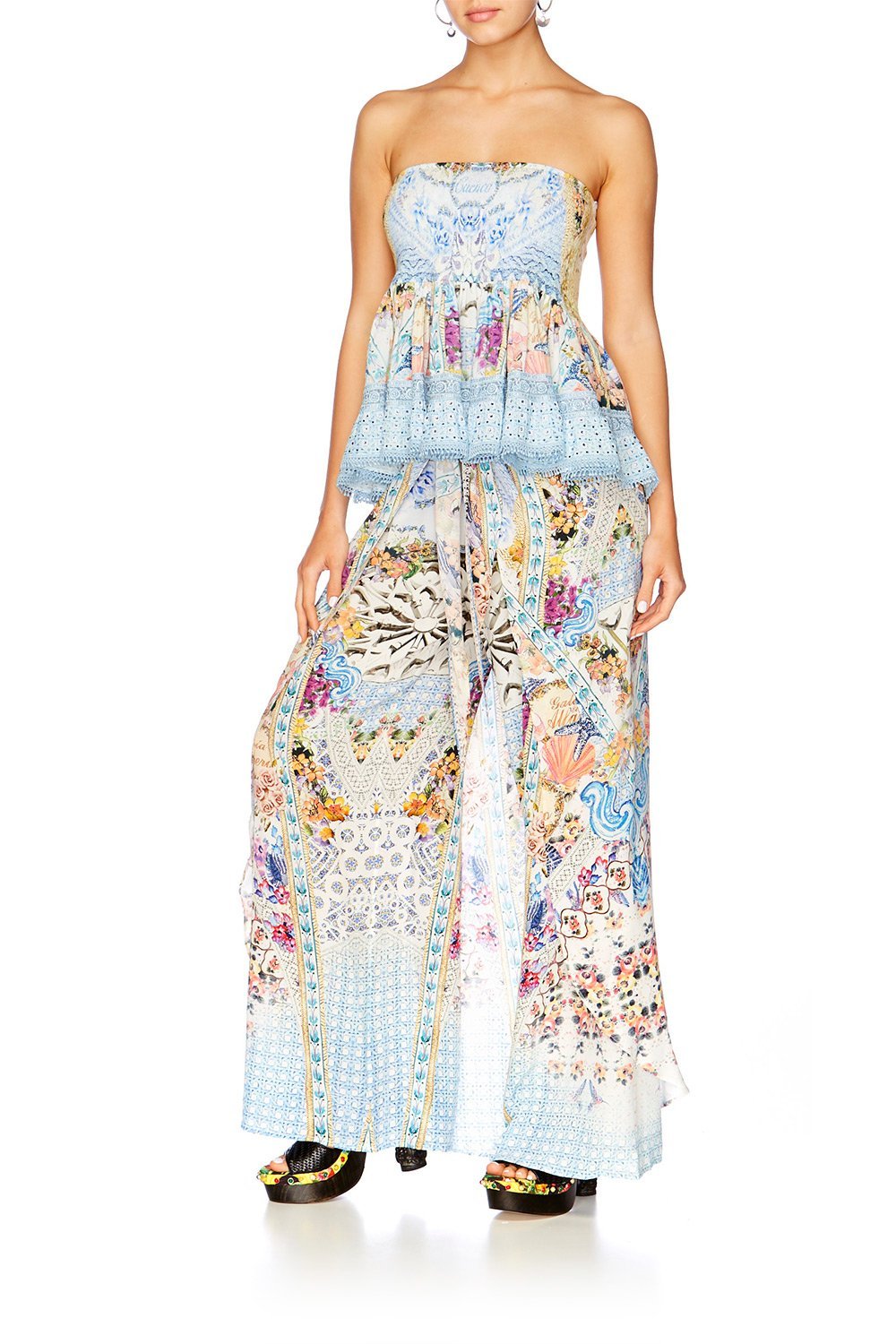 GIRL NEXT DOOR LOOSE TROUSER WITH TIE FRONT