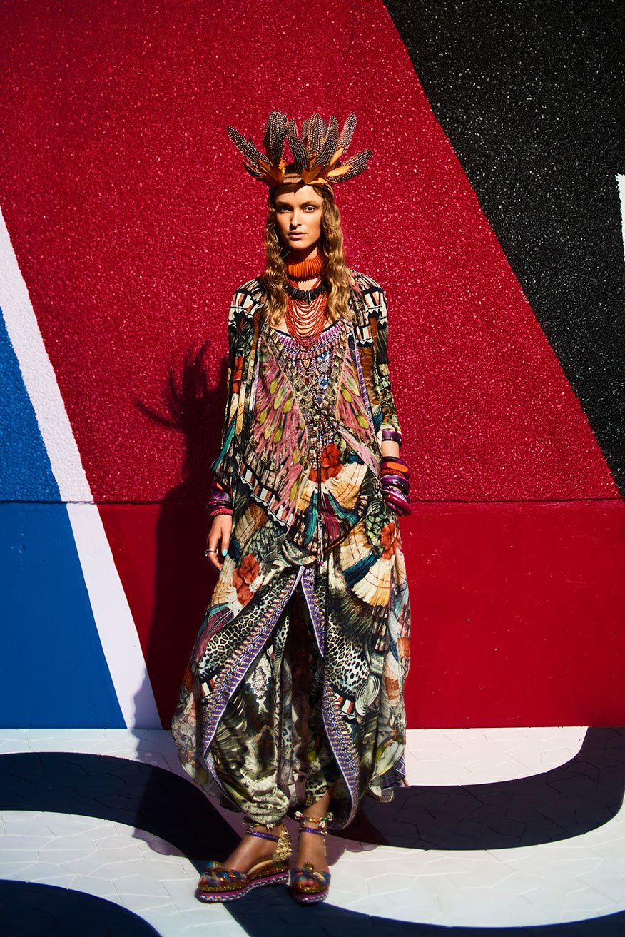 LIGHT MY FIRE LONG CASUAL JACKET W POCKETS