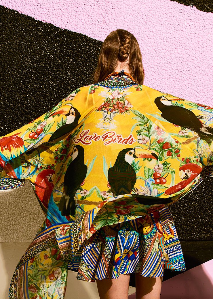 BOOK A SHADE SHORT DRESS W TIE FRONT