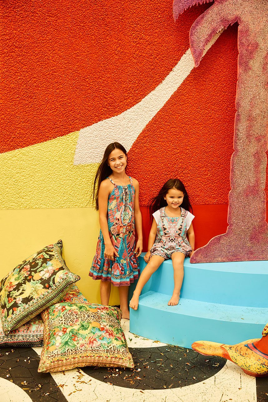 MS MOCHILLA KIDS FRILL HEM DRESS