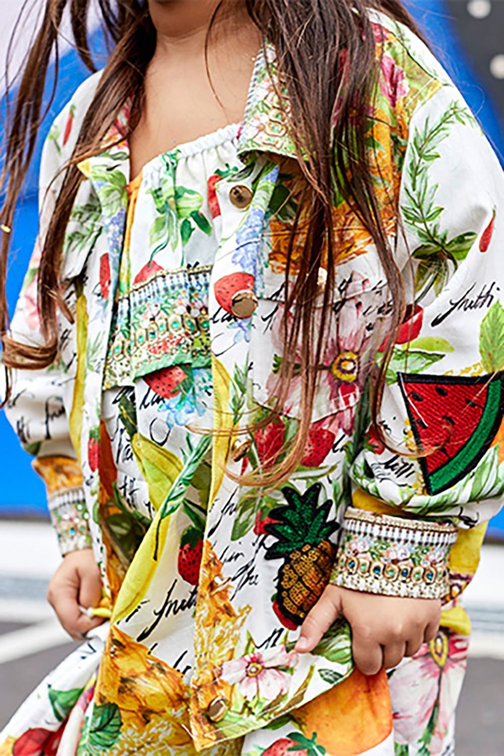 THERES NO PLACE LIKE RIO KIDS RUFFLE DRESS