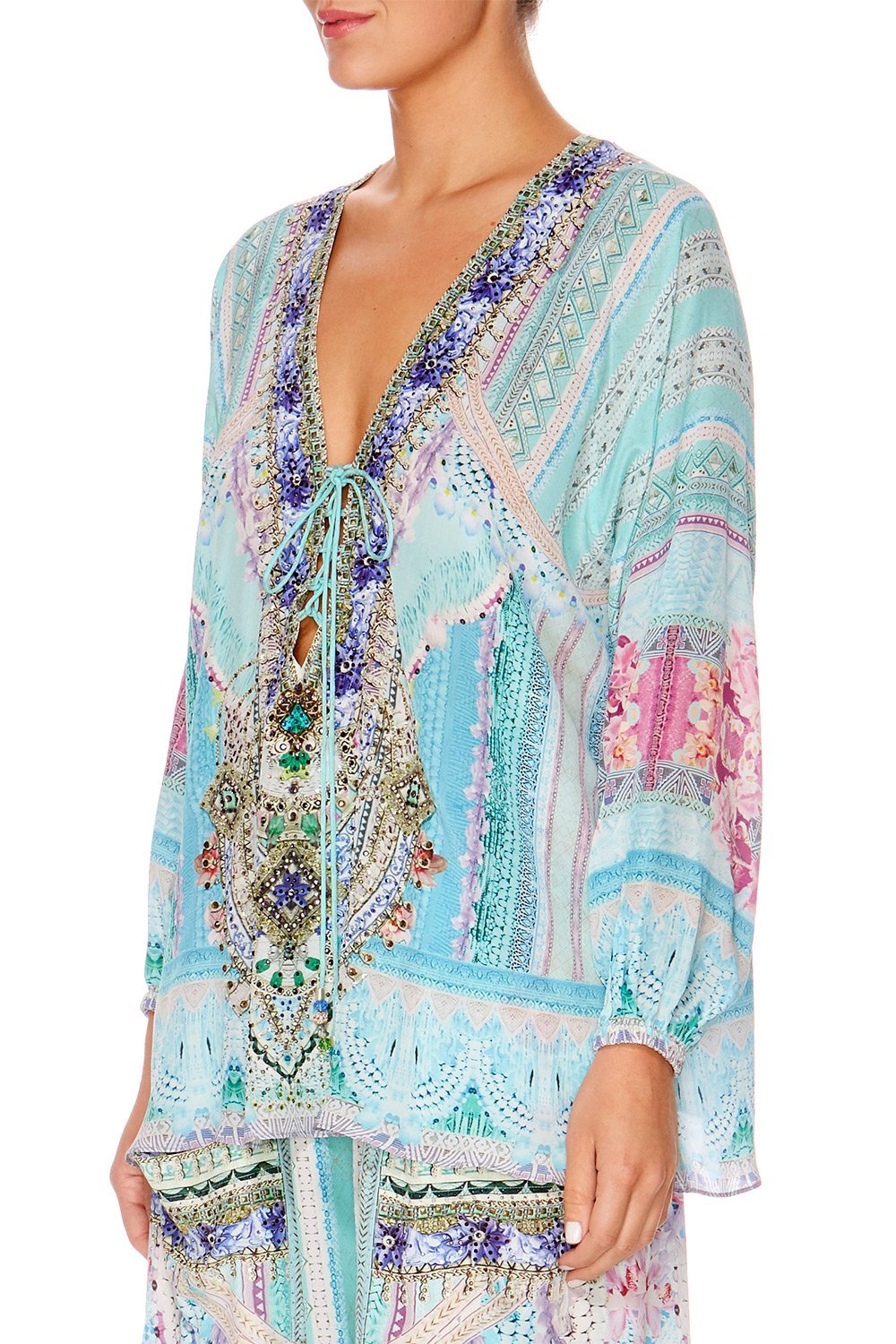 GARDEN STATE LACE UP SHIRT