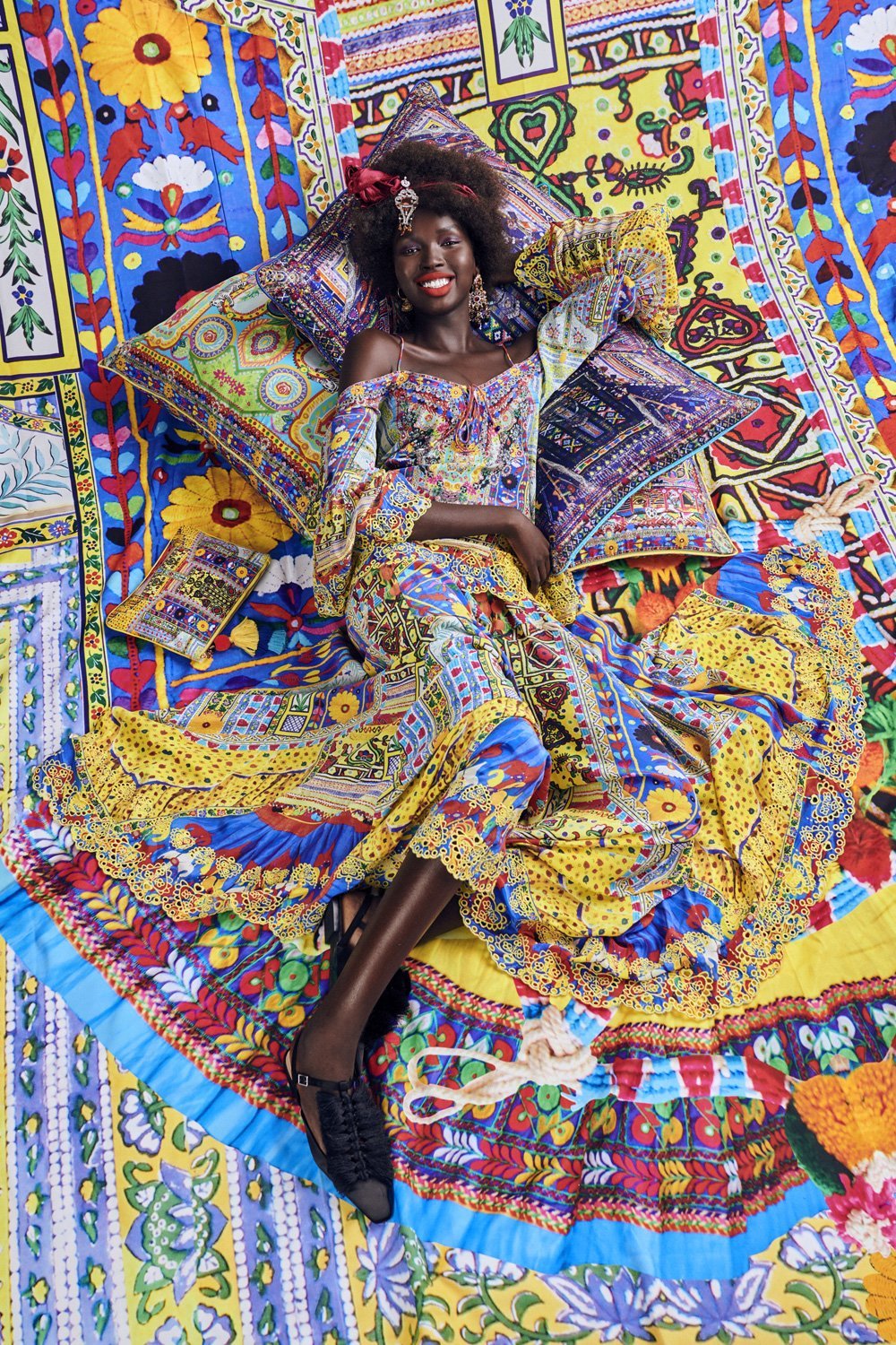 INSIDE MY MIND FULL HEM SKIRT