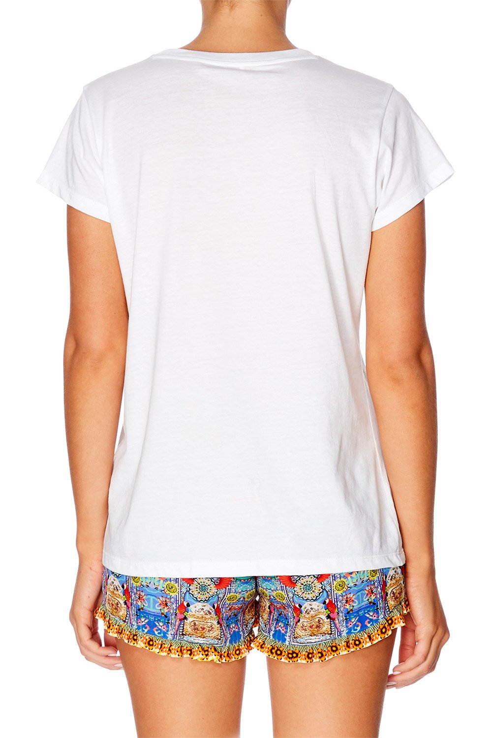 CAMILLA I LOVE RIO SLIM FIT ROUND NECK T-SHIRT