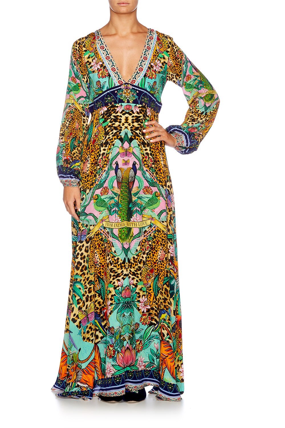 THE JUNGLE BOOK LONG DRESS W BELL SLEEVE