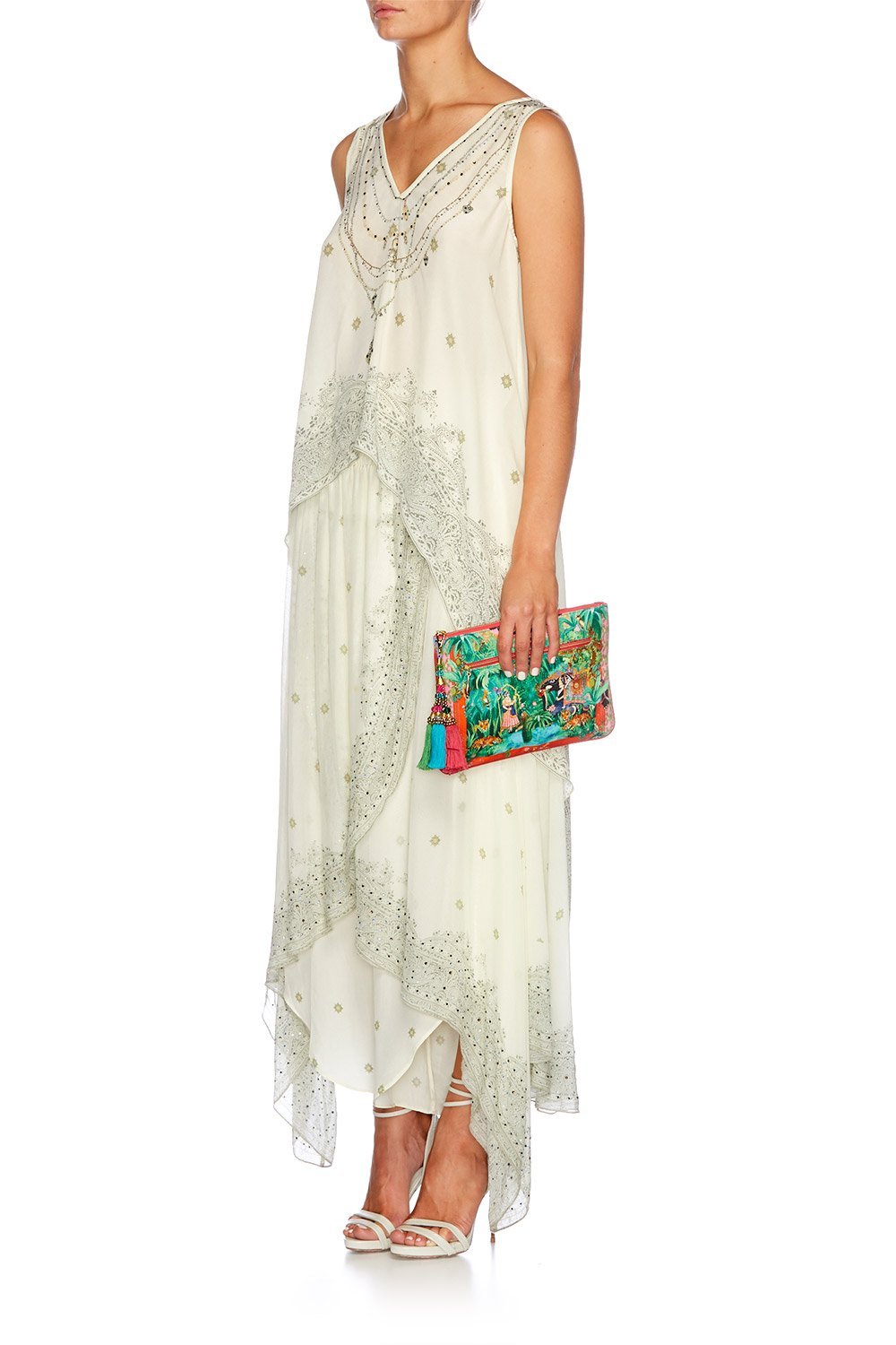 BENNYS BLESSING SMALL CANVAS CLUTCH