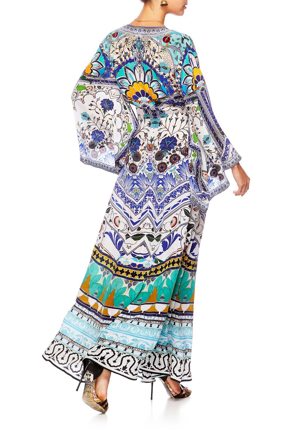 CAMILLA EVERLASTING UDAIPUR KIMONO WRAP DRESS