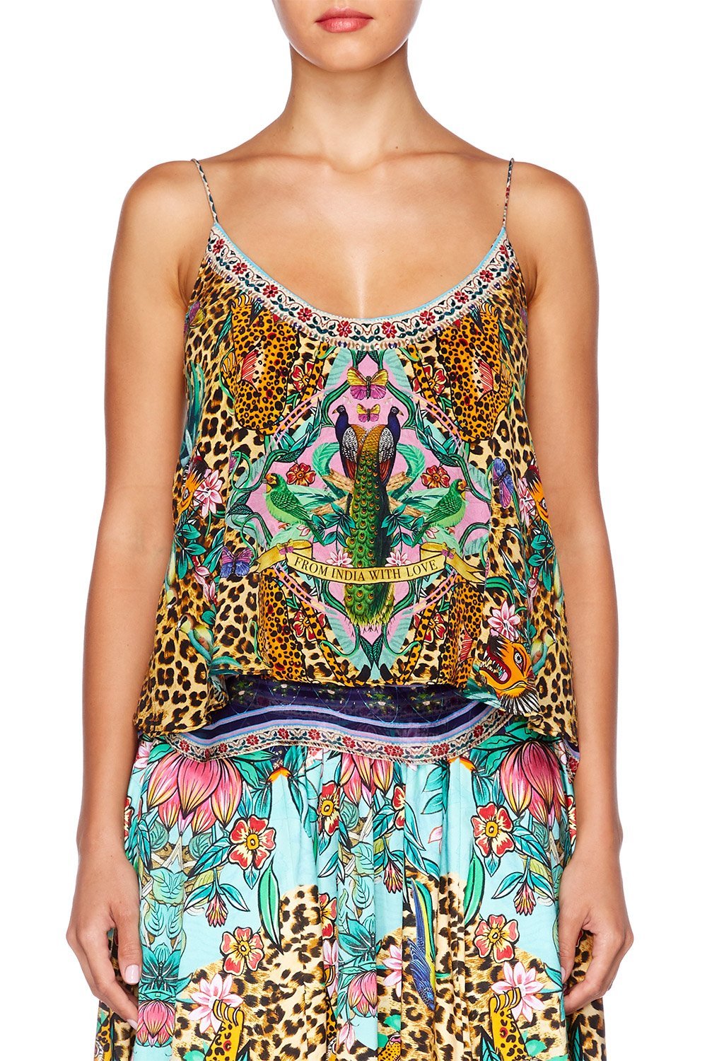 CAMILLA THE JUNGLE BOOK CAMI TOP W UNDERLAY