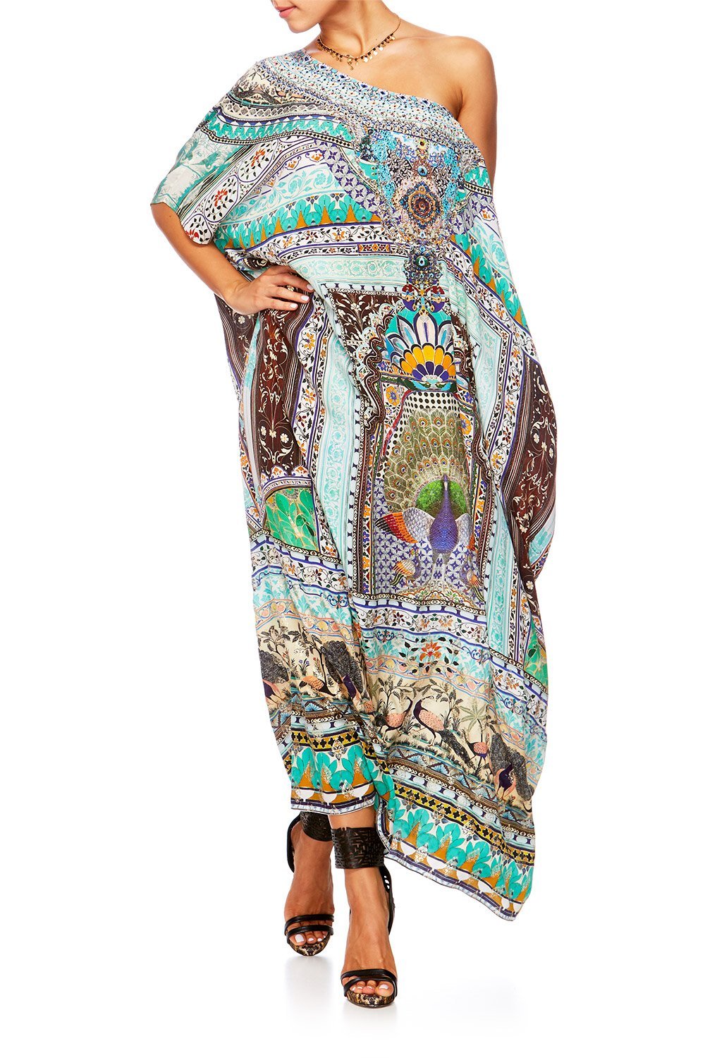 THE KING AND I ROUND NECK KAFTAN