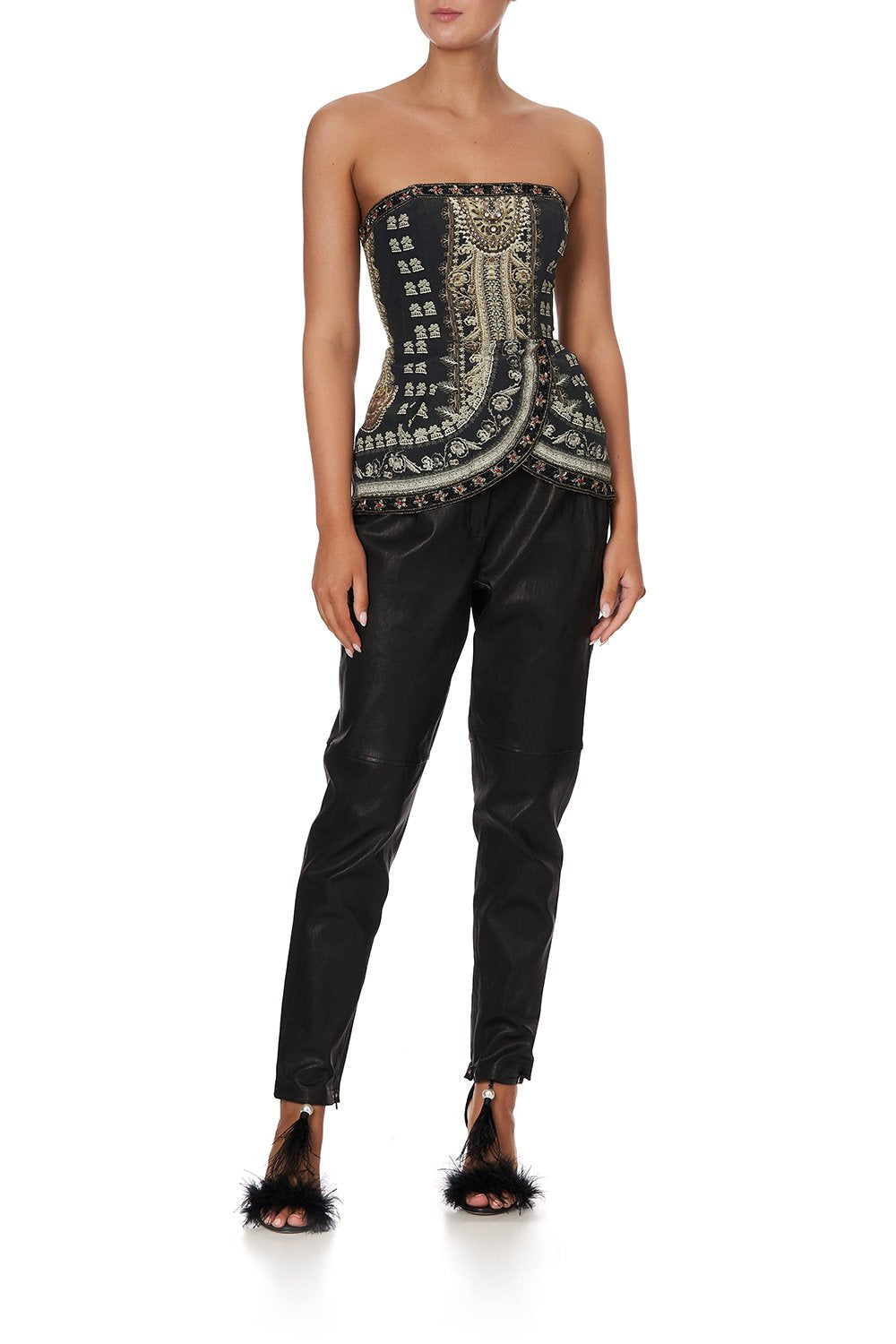 CORSET WITH STRAPS TORRERO