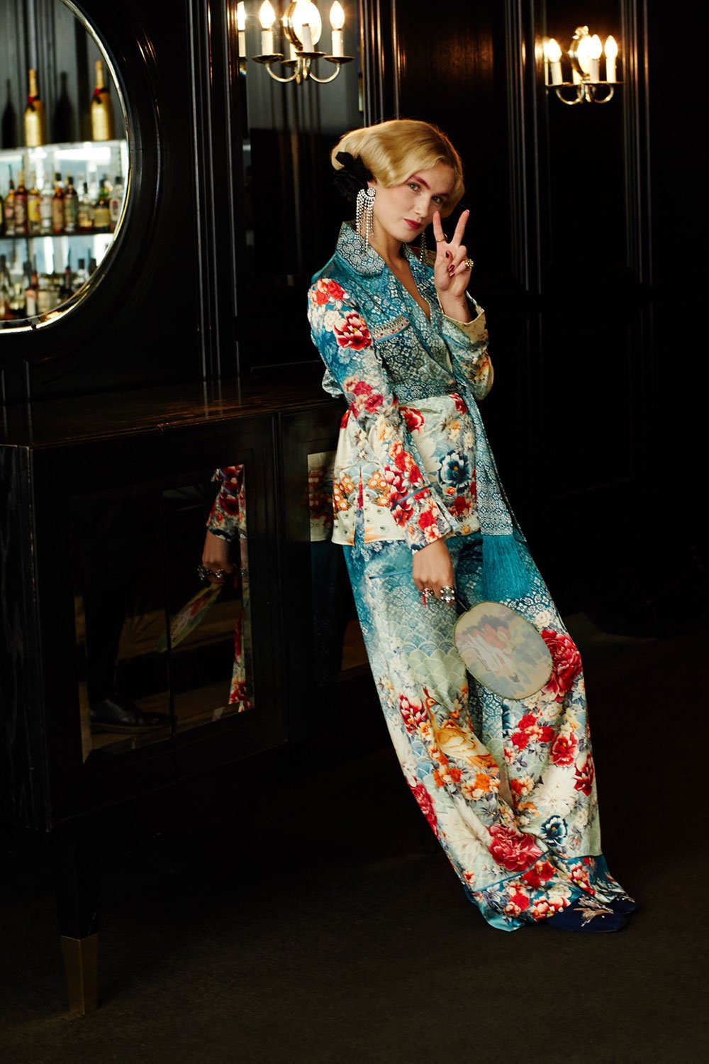 CAMILLA HER HEIRLOOM LOUNGE TROUSER WCUFF