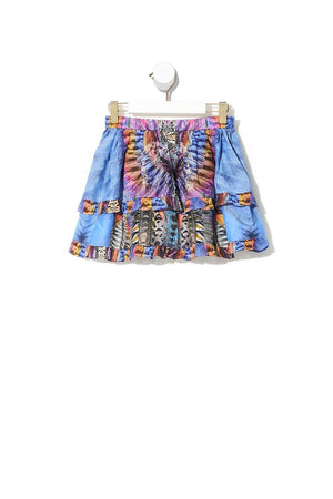 INFANTS DOUBLE LAYER FRILL SKIRT LOVE ON THE WING