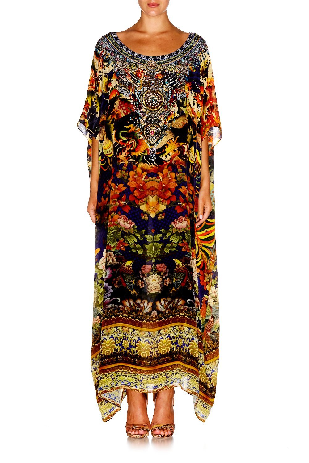 PHOENIX RISE ROUND NECK KAFTAN